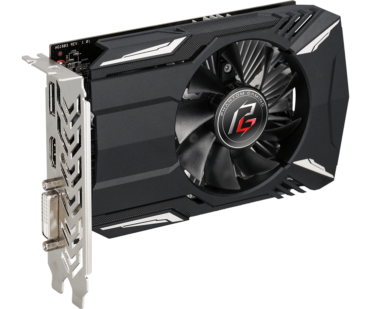 Placa video ASRock Radeon RX 550, 4GB GDDR5, PCI Express - 4