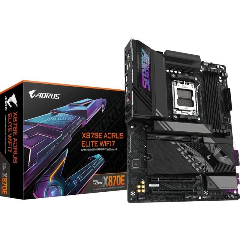 Placa de baza Gigabyte X870E AORUS ELITE WIFI7, Socket AM5,