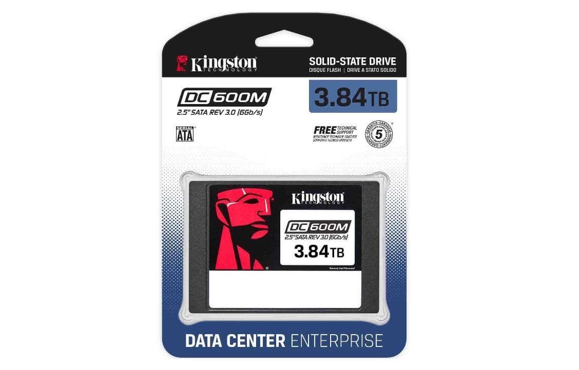 SSD intern Kingston DC600M, 3.8 TB, SATA, 2.5 inch - 2