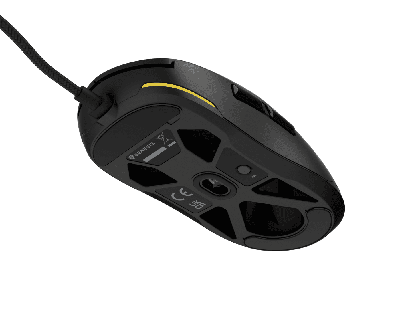 Mouse gaming cu fir Genesis Krypton 660, interfata USB, 12000 - 8