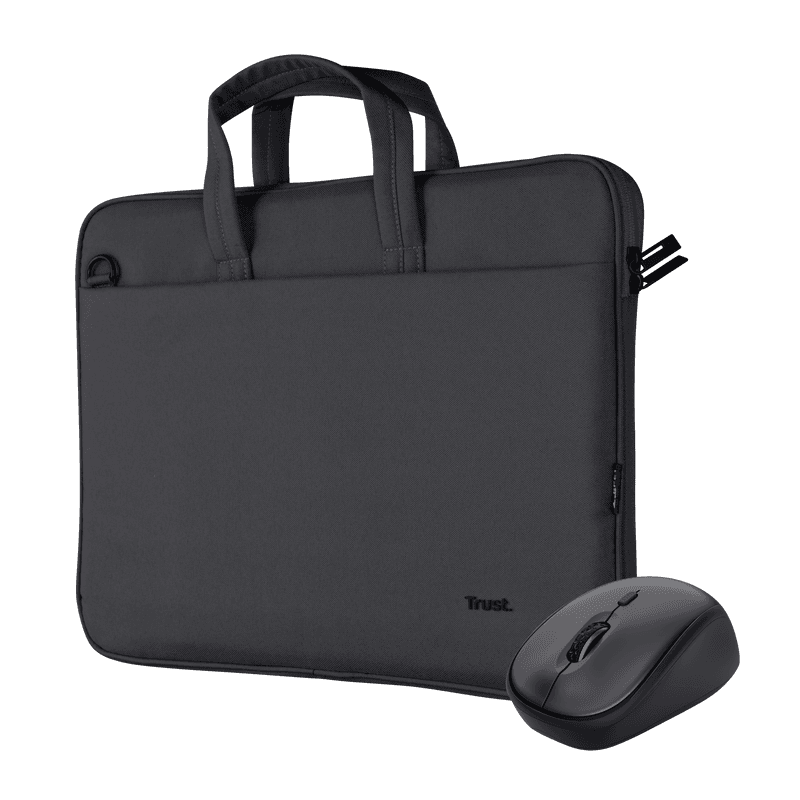 Kit Geanta de laptop Trust Bologna pentru laptop-uri cu diagonala