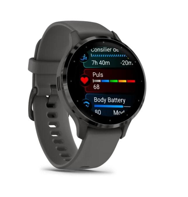 Ceas Garmin Venu 3S Pebble Gray Slate - 3