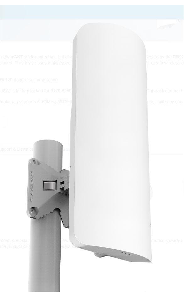 Mikrotik Antena externa 15dBi, 120 grade + router wireless integrat,
