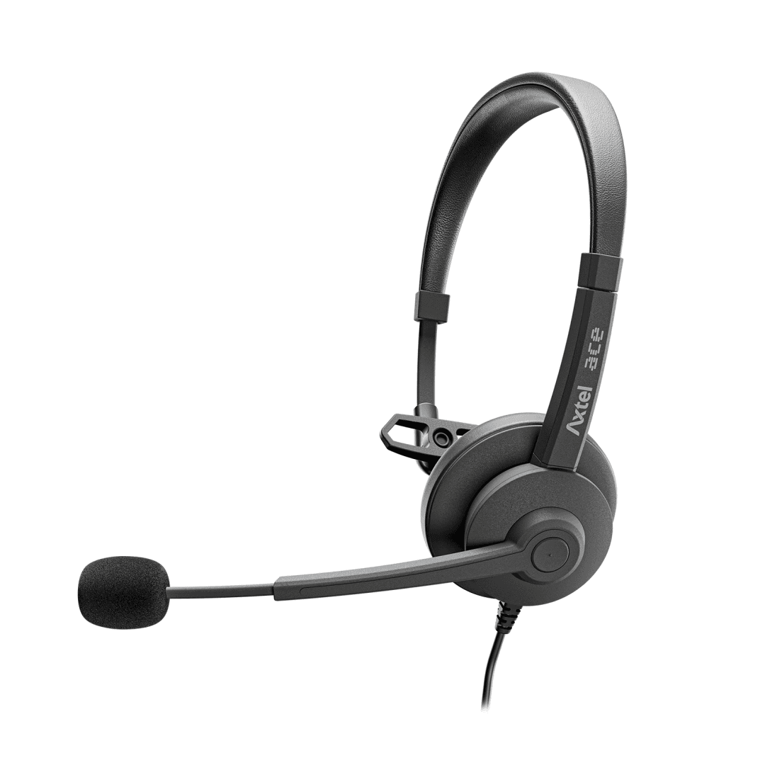 Casti Head-band AXTEL AXH-ACEUCM, Wired, Noise-canceling, Negru - 2