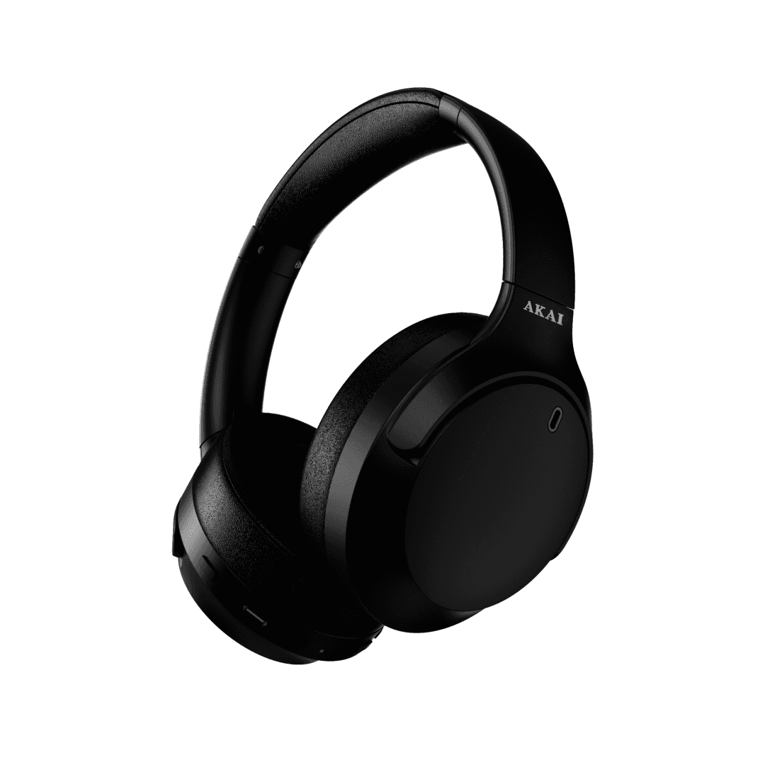 Casti Over-ear AKAI BTH-P200ANC, Wireless, Noise-canceling, Negru - 3