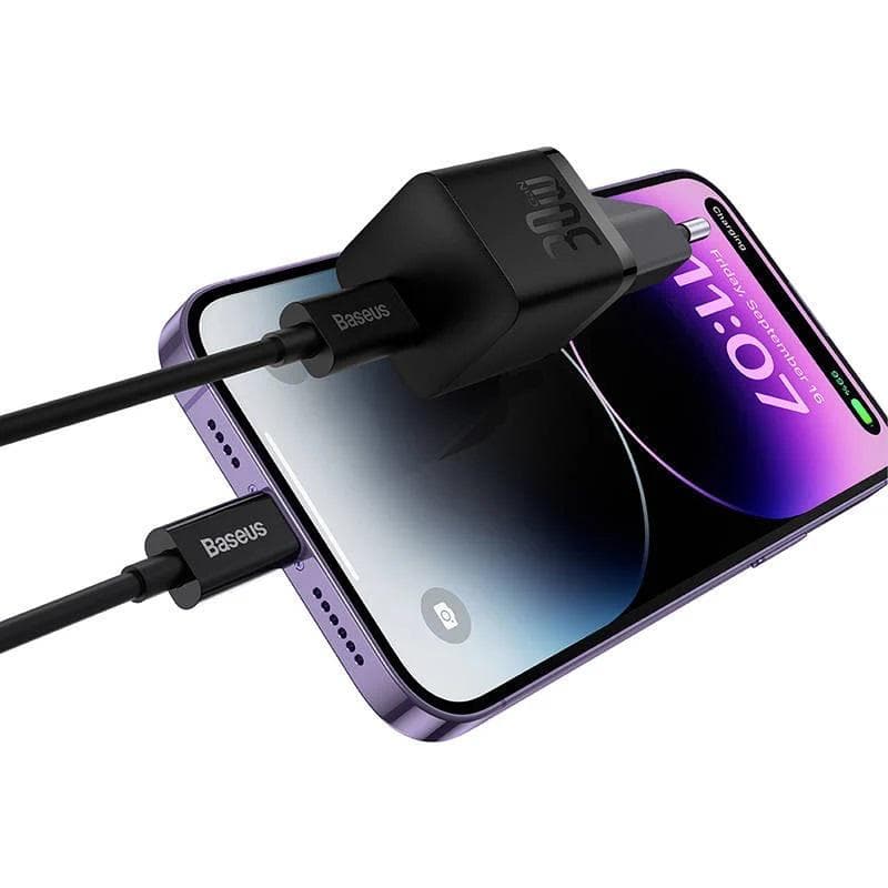 Incarcator retea Baseus, GaN5 Fast Charger 30W, 1 x USB - 5
