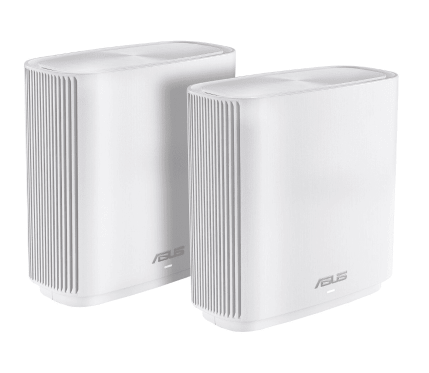 Asus Tri band home Mesh ZENwifi system, XT9, White; 2