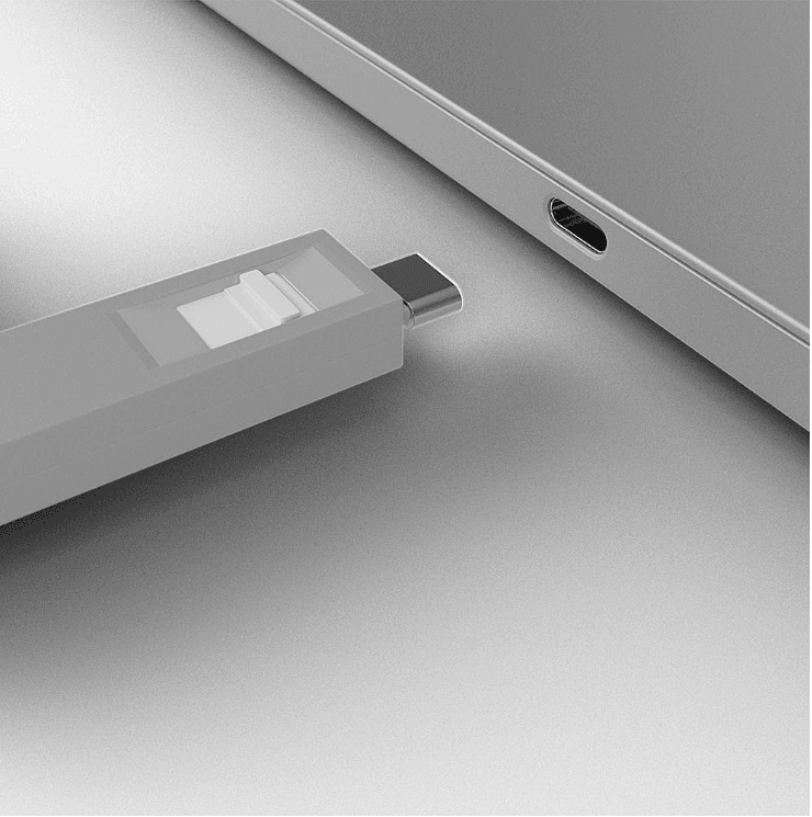 Lindy USB Type C Port Blocker Key, pachet de 4, - 3