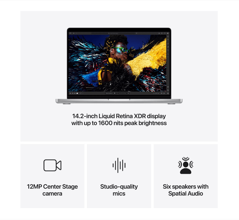 MacBook Pro 14.2"/Apple M4 (CPU 10-core, GPU 10-core, Neural Engine - 5