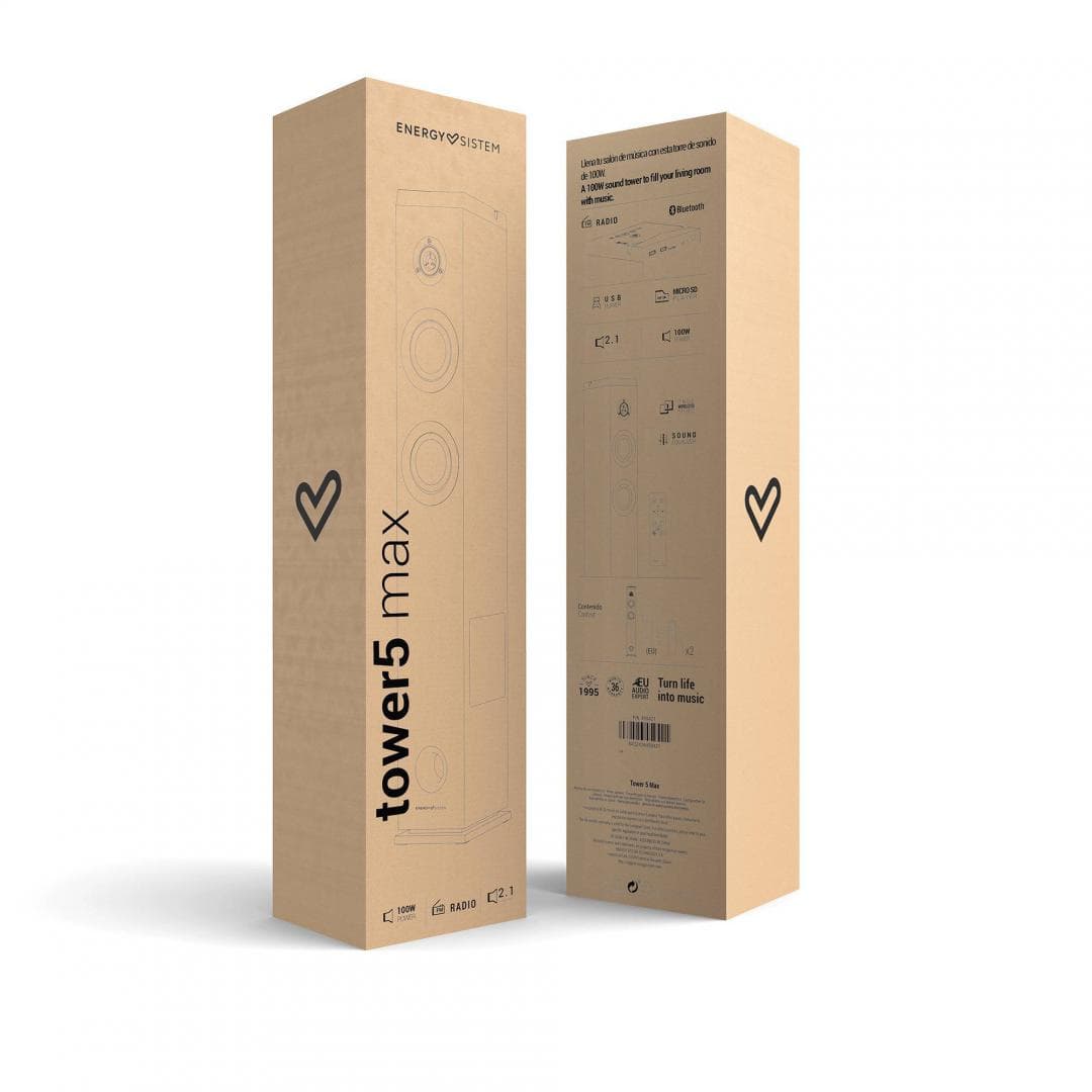 Sistem Audio 2.1 Energy System Tower 5 MAX, bluetooth 5.3, - 8