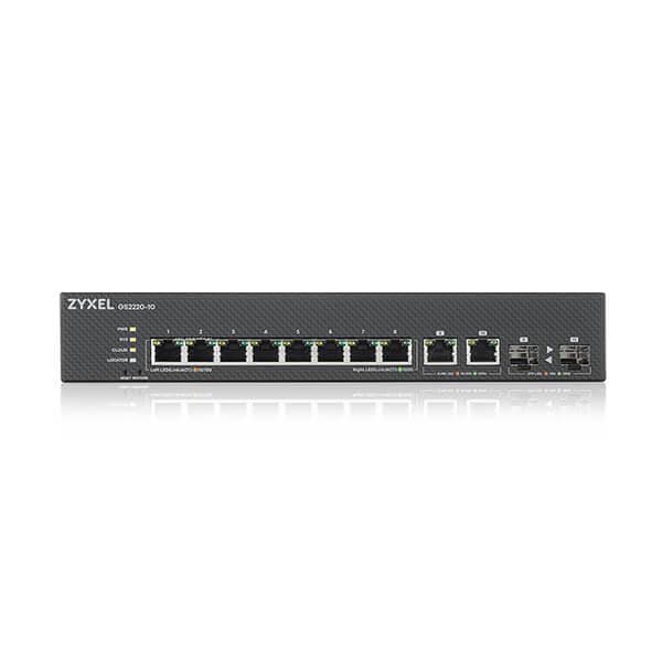 ZYXEL GS2220-10HP 10-PORT GBE SWITCH - 5