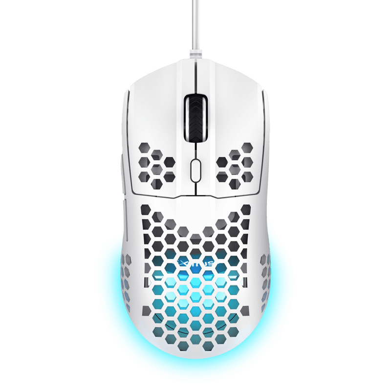Mouse cu fir Trust GXT 928W Helox, rezolutie maxima 6400 - 2