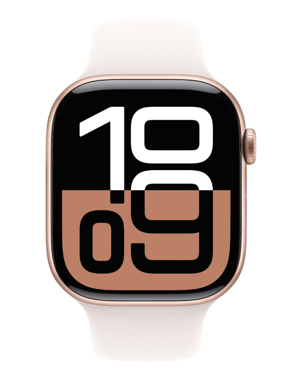 Apple Watch Series 10 GPS 46mm Rose Gold Aluminium Case