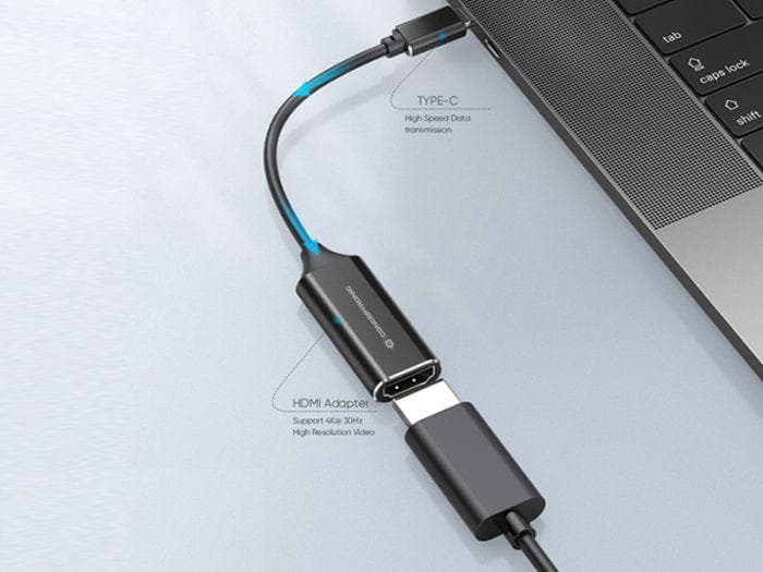 CONCEPTRONIC ABBY03B USB 3.2 Gen 1 HDMI Adapter, 4K30Hz, 198 - 4