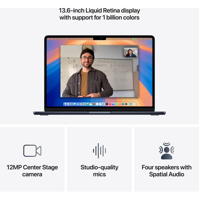 MacBook Air 13.6" Retina/Apple M4 (CPU 10-core, GPU 10-core, Neural - 6