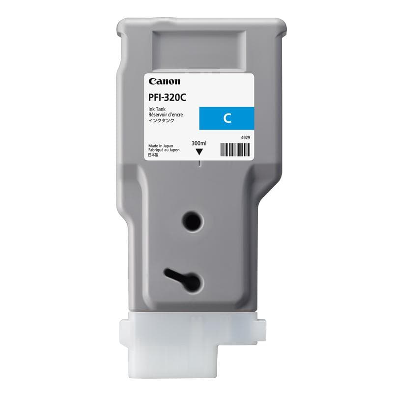 Cartus cerneala Canon PFI-320C, cyan, capacitate 300ml, pentru Canon TM