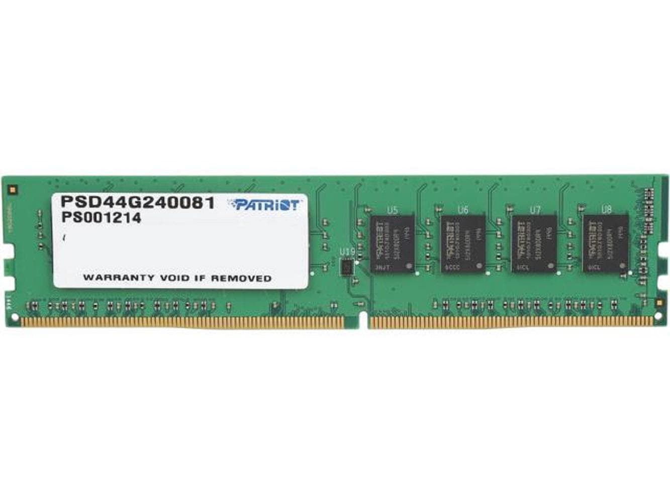 Memorie RAM Patriot Signature Line, 4 GB DDR4, 2400 MHz,