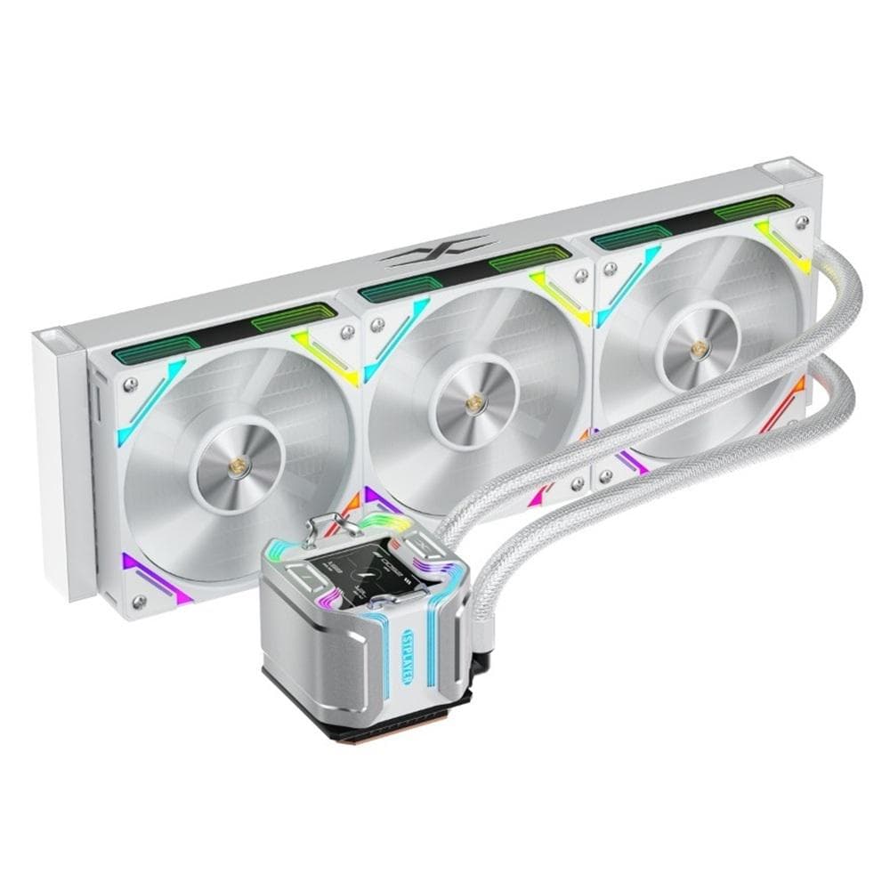 Cooler Procesor 1stPlayer® X-Starship 360-wh, display IPS personalizabil de 2,