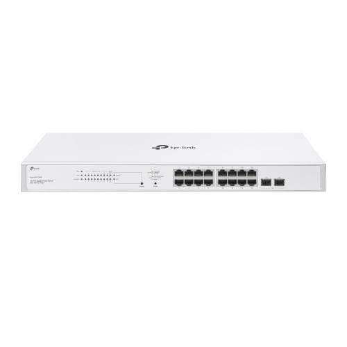 TP-LINK 18-Port Gigabit Smart Switch with 16-Port PoE+ FESTA FS318GP, - 4