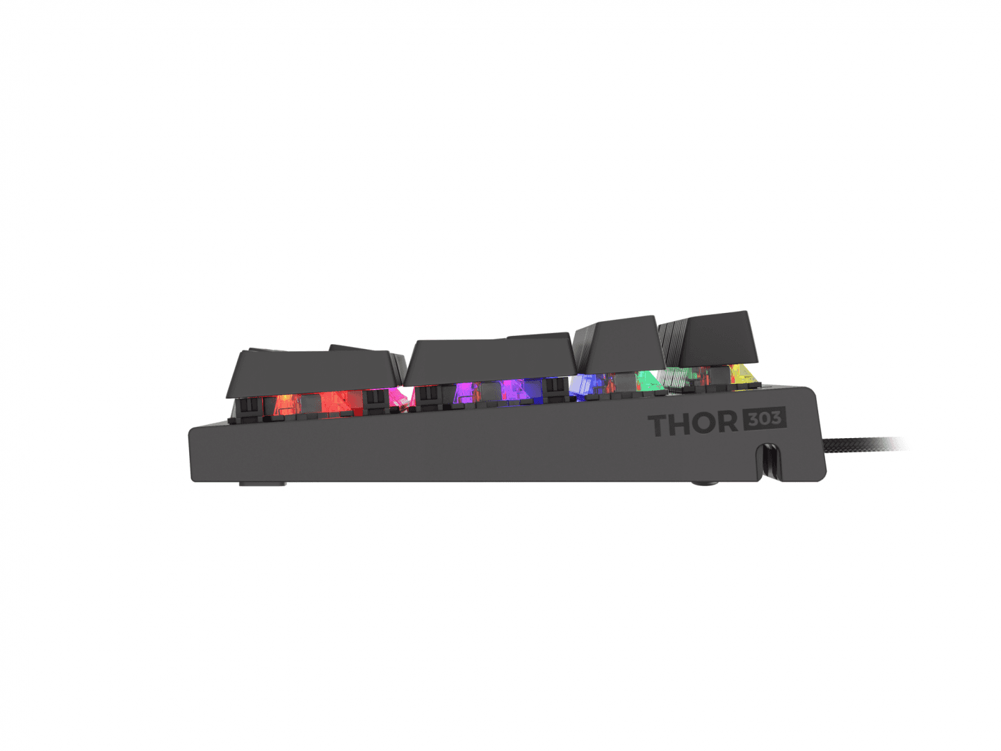 Tastatura gaming mecanica cu fir Genesis Thor 303, iluminare RGB, - 6