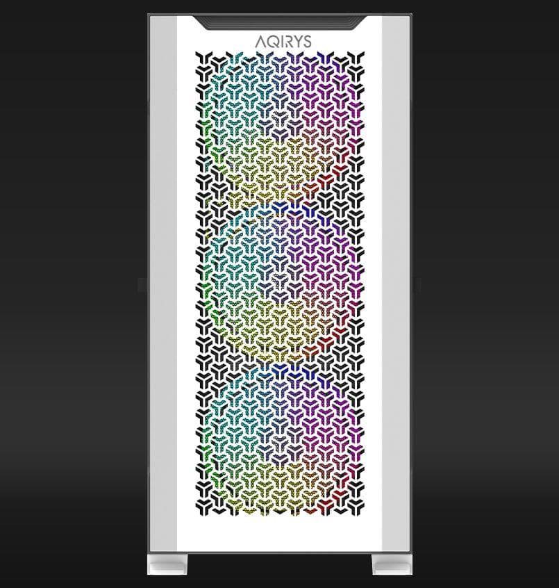 Carcasa AQIRYS Aquilla, RGB, Mid Tower, White - 3