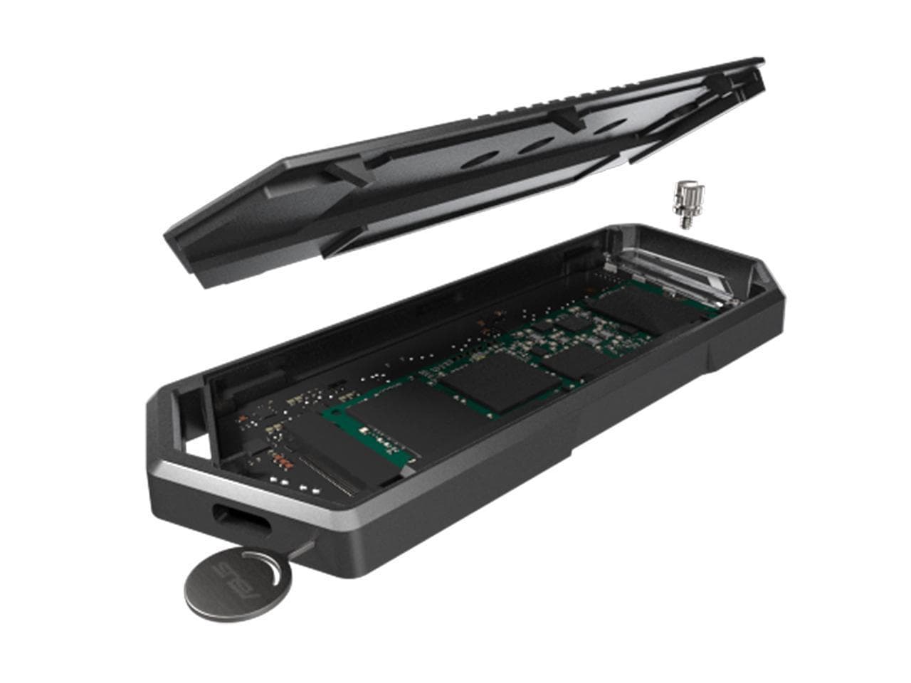 Rack SSD Asus ROG Strix Arion, M.2 PCIe, USB Type-C - 3