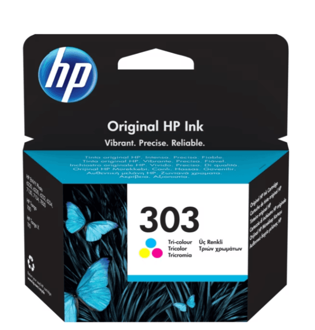 Cartus cerneala HP T6N01AE, Nr.303, CuloarE: Cyan, Magenta, Yellow, Capacitate: