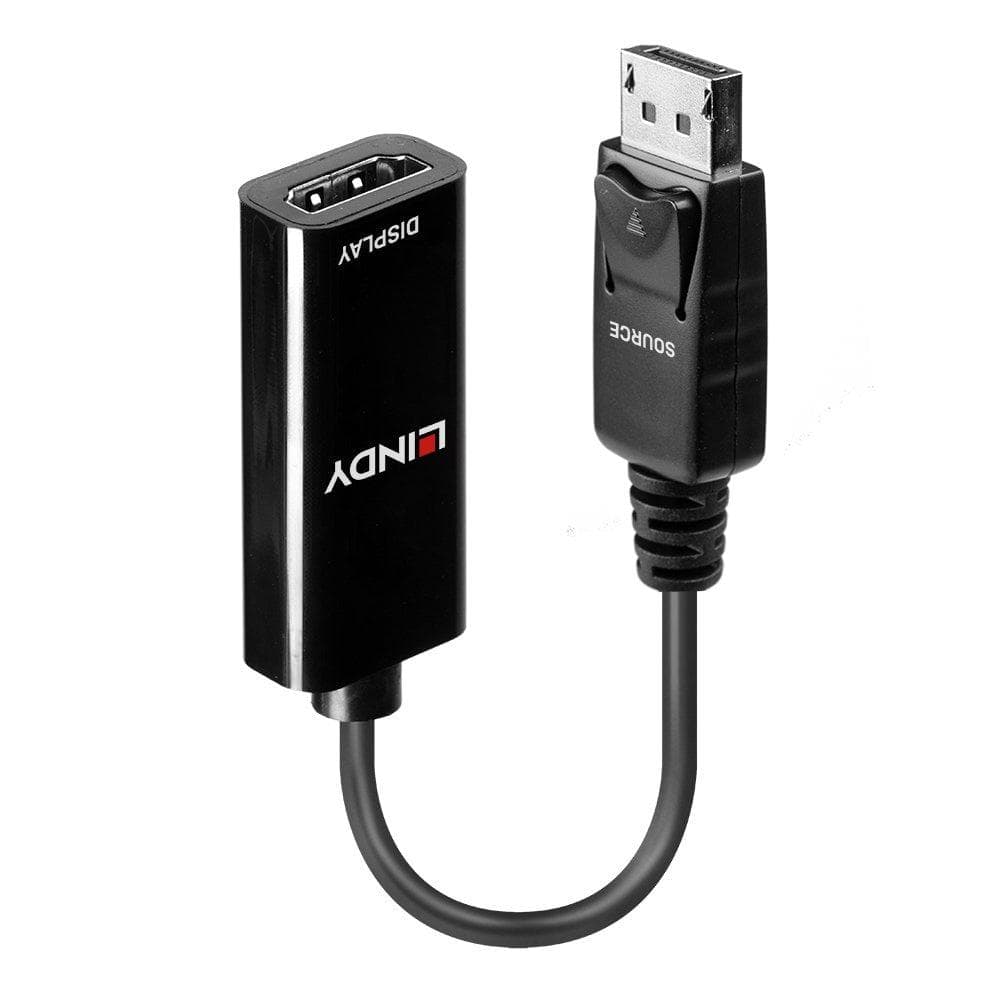 Adaptor Lindy LY-41718, DisplayPort 1.2 to HDMI 1.4, negru - 2