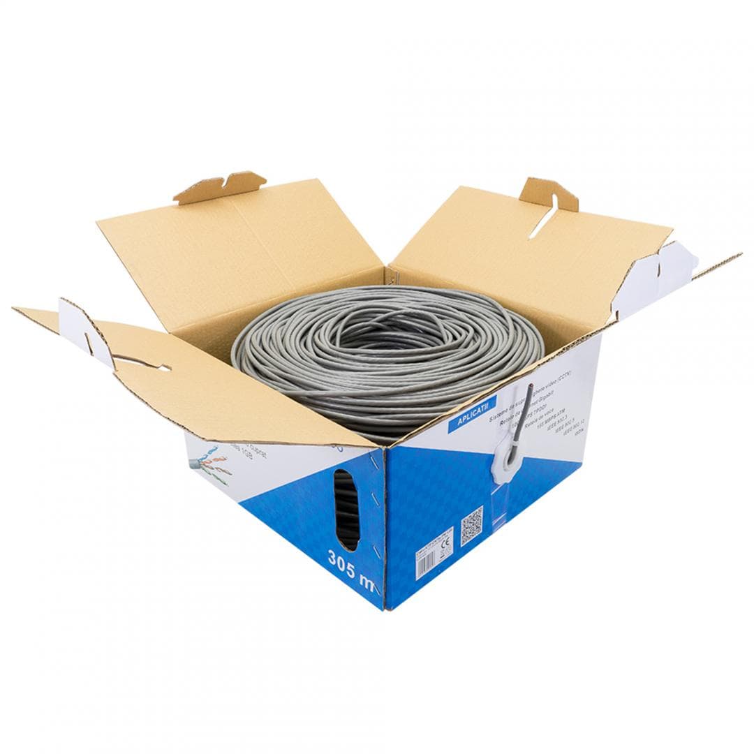 Cablu UTP CAT6 PNI U06 cu 4 perechi pentru internet - 4