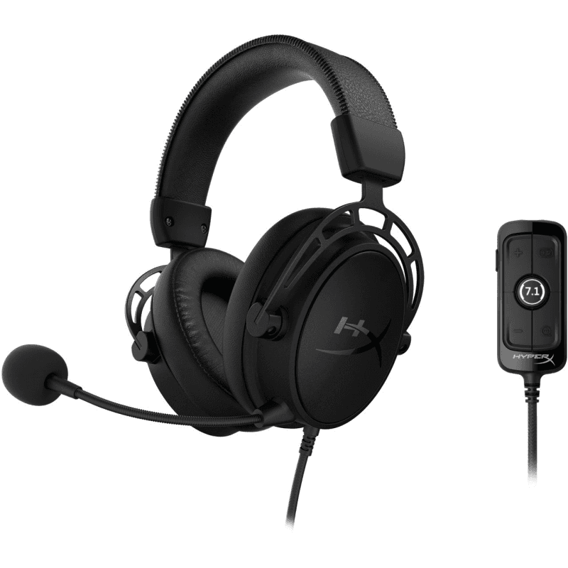 Casti Gaming Head-band HP HyperX Cloud Alpha S, Cu fir, - 2