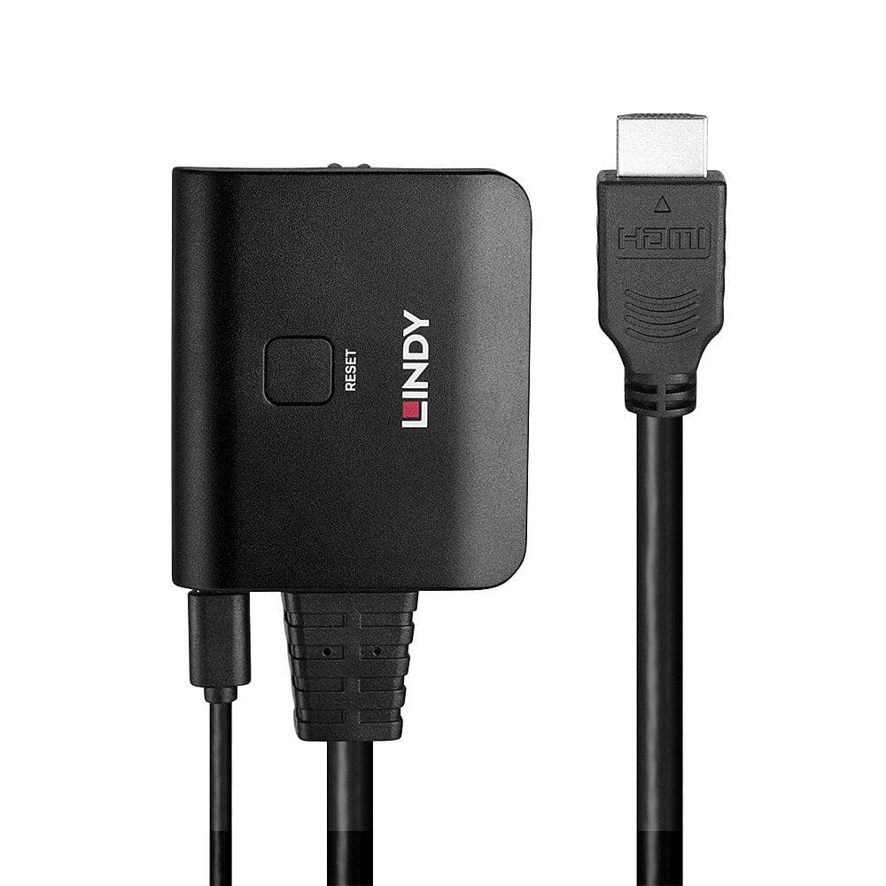 Cablu Lindy 2 porturi HDMI 4K60, latime de banda suportata - 2