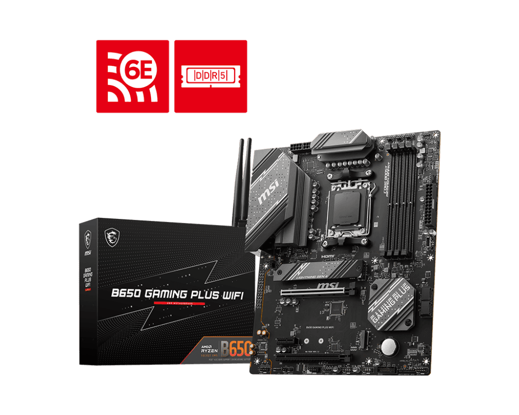 Placa de baza MSI B650 GAMING PLUS WIFI, Socket AM5,