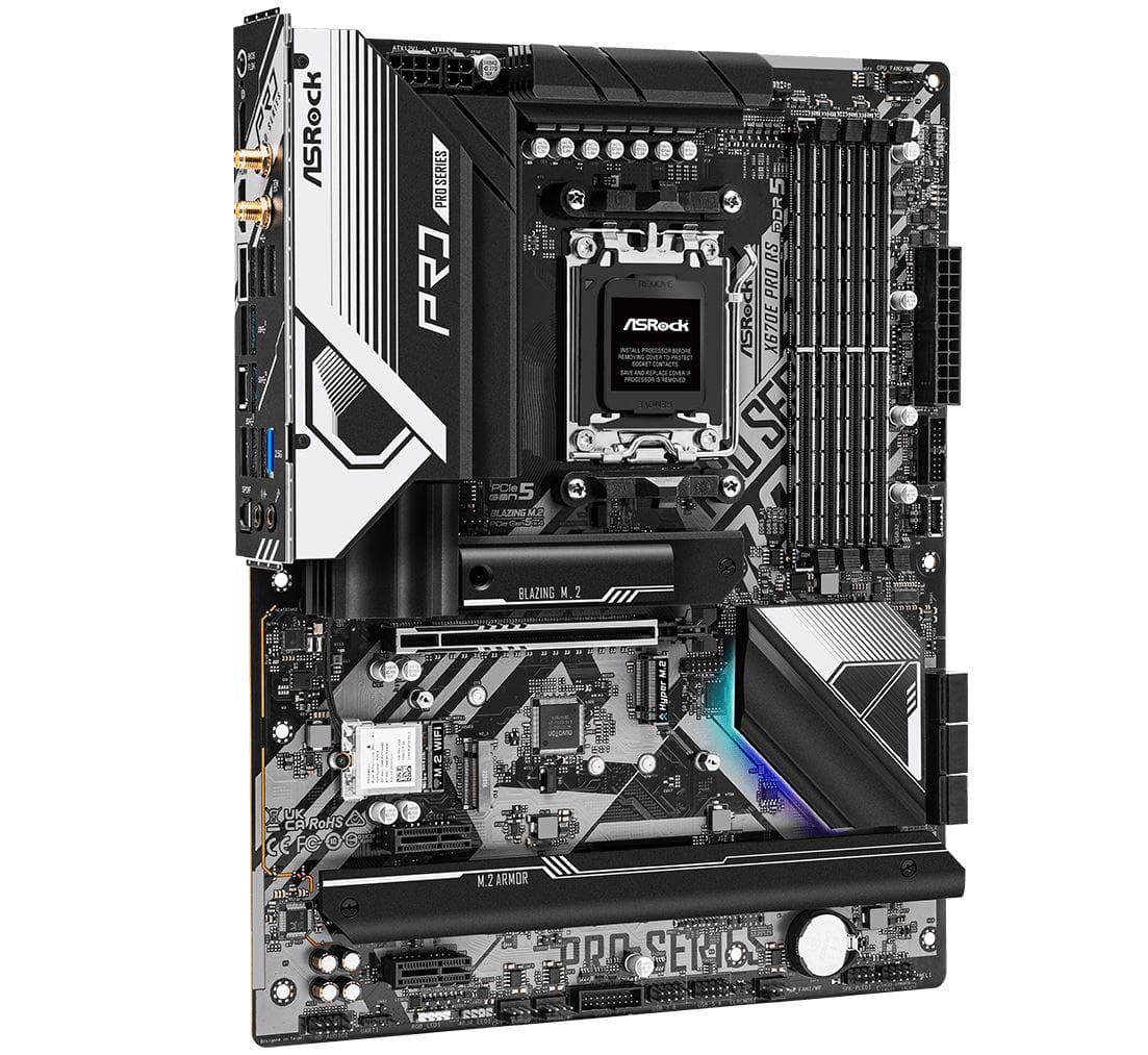 Placa de baza ASRock X670E Pro RS, Socket AM5, DDR5, - 4