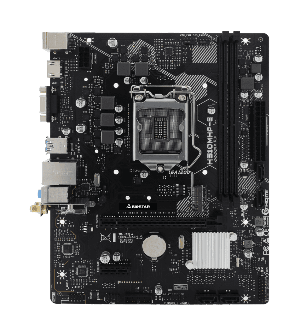 Placa de baza Biostar H510MHP-E, Socket 1200, DDR4, Micro-ATX - 2