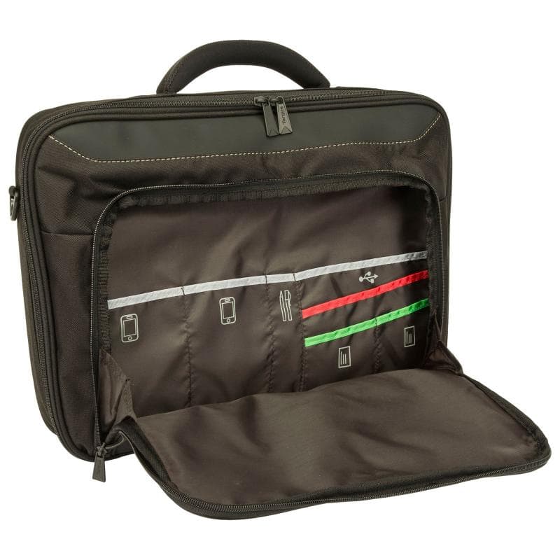 Geanta laptop Targus Classic+ Clamshell, pentru laptopuri de 15.6", dimensiuni: - 2