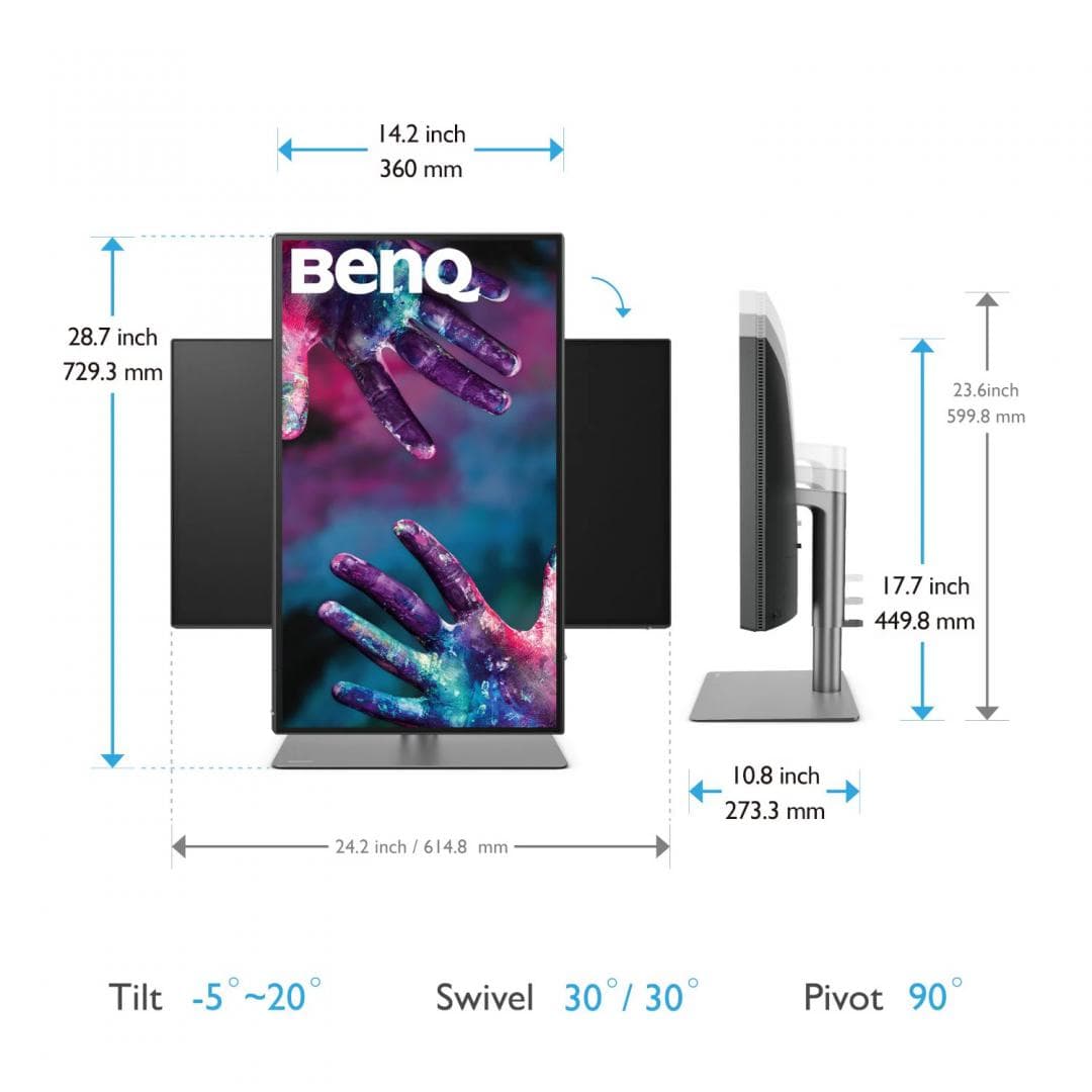 Monitor BenQ 27" PD2725U - 2