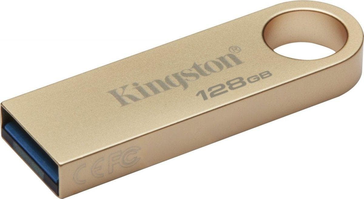Memorie USB Kingston DataTraveler SE9 G3 128GB, USB 3.2, Auriu - 2