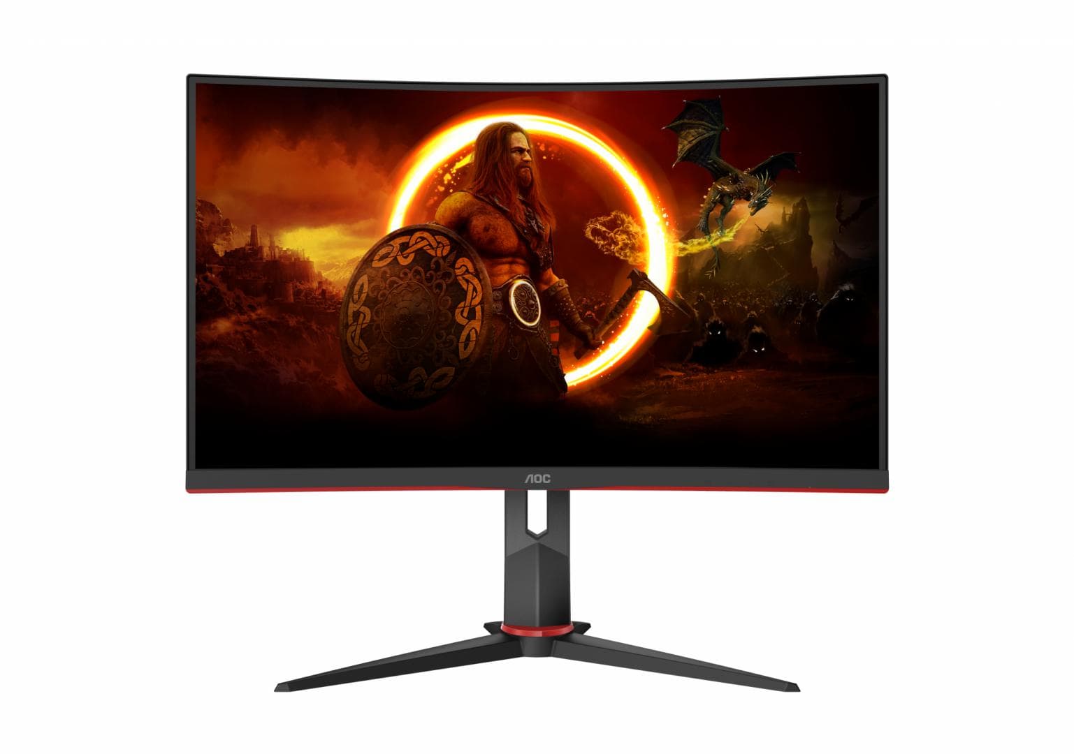 Monitor AOC 27" C27G2Z3/BK, Curvature: 1500R, Diagonal (inch): 27, Diagonal - 2