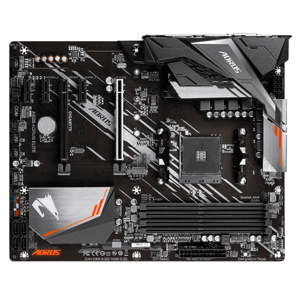 Placa de baza Gigabyte A520 AORUS ELITE, Socket AM4, DDR4, - 2