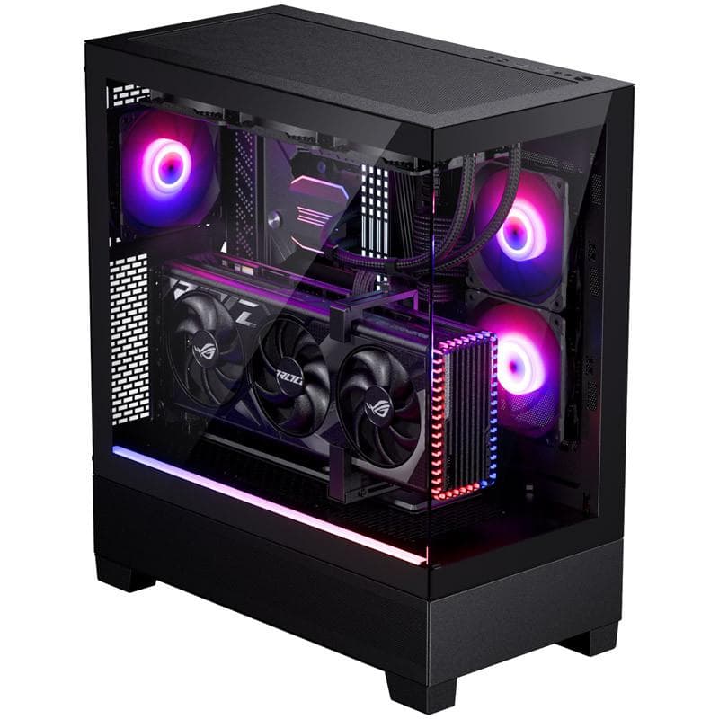 Carcasa PHANTEKS XT View, RGB, Mid Tower, Black - 3