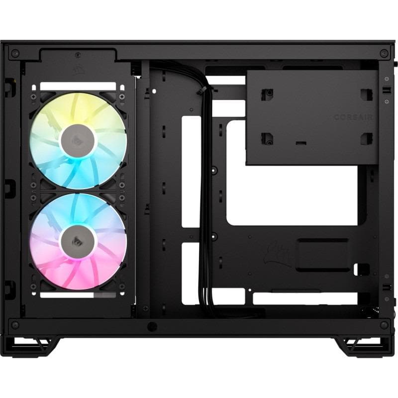 Carcasa CORSAIR 2500X RGB, Mini Tower, Black - 5