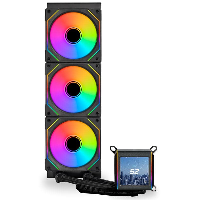 Cooler Procesor Lian Li GALAHAD II LCD 360 NEGRU - 2