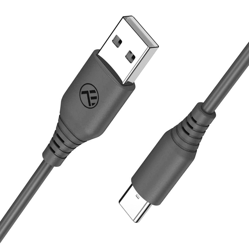 Cablu silicon Tellur USB to Type-C, 3A, 1m, negru - 2