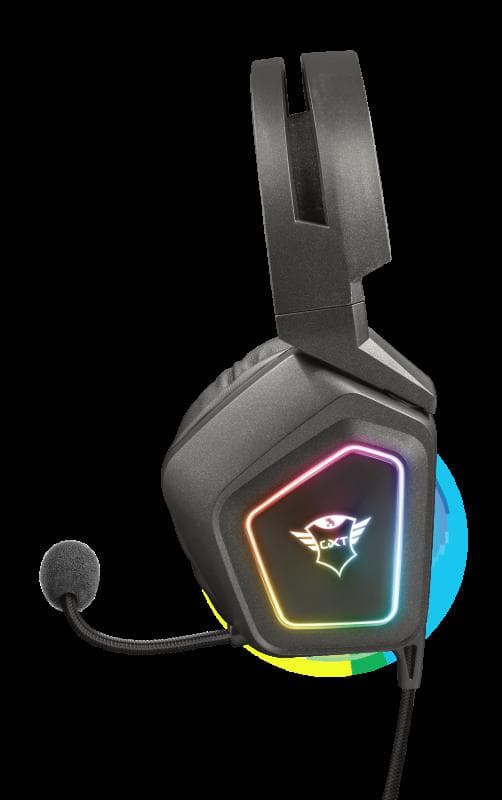 Casti Gaming Head-band Trust GXT 450 Blizz RGB 7.1 Surround, - 3