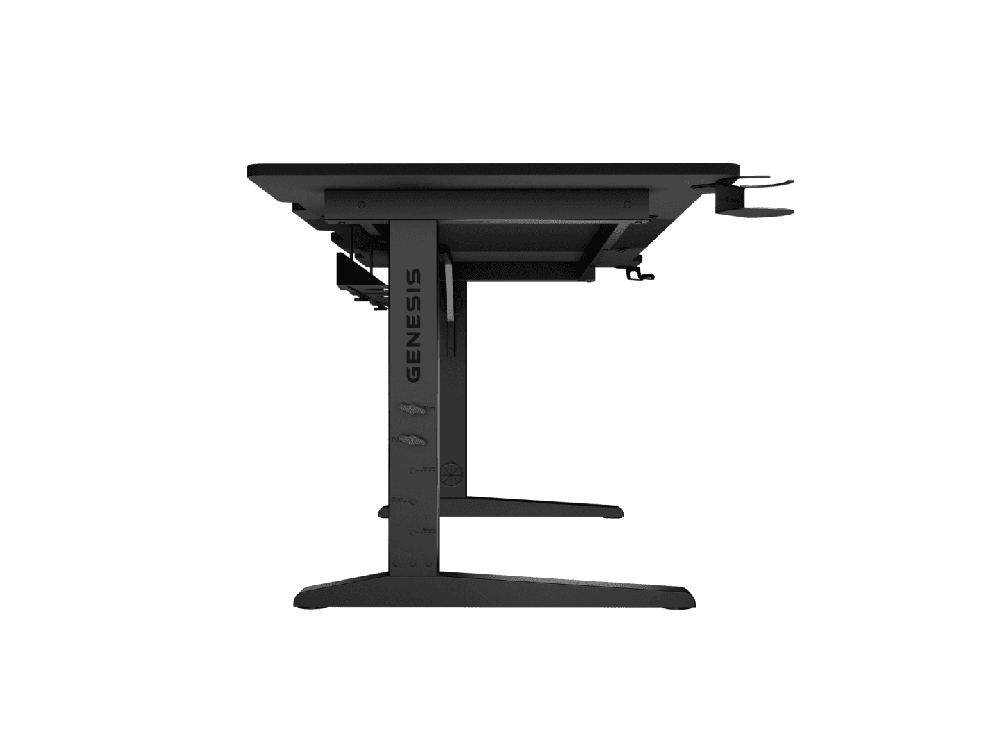 Birou gaming Genesis Holm Modular 160, material lemn/metal, reglabil pe - 12
