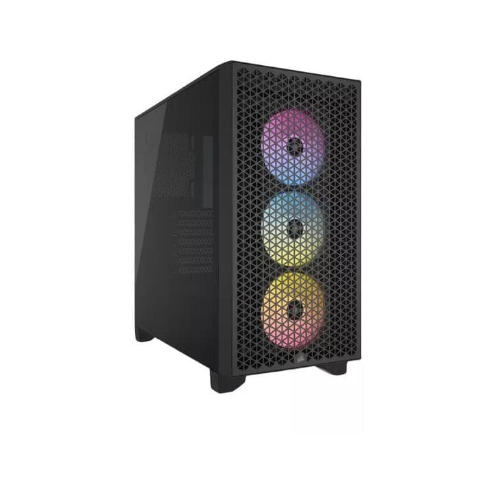 Carcasa Corsair CC-9011255-WW, RGB, Mid Tower, Black