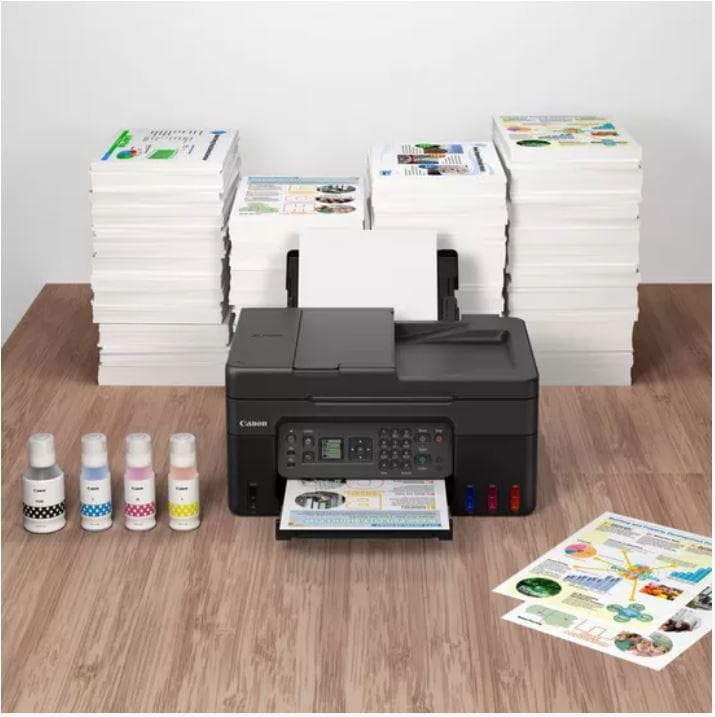 "Multifunctional inkjet color CISS Canon PIXMA G4470 , dimensiune A4(Printare, - 2