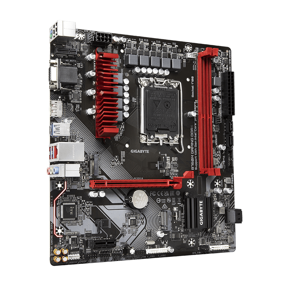 Placa de baza Gigabyte B760M GAMING, Socket 1700, DDR4, Micro-ATX - 3