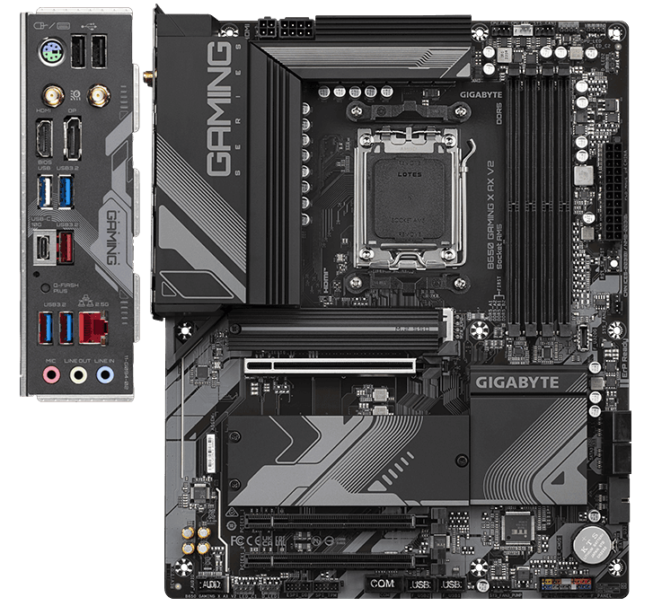 Placa de baza Gigabyte B650 GAMING X AX V2, Socket - 2