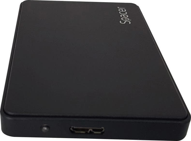 Rack ext. HDD/SSD 2.5" Spacer USB 3.0 negru - 3
